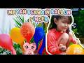 INAYAH BERMAIN BALLON FINGER #balon #balonfinger #bermain #fyp