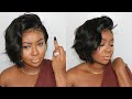 Afsisterwig Pixie Human Hair Wig Review | Under $100 | Glueless Install and Style