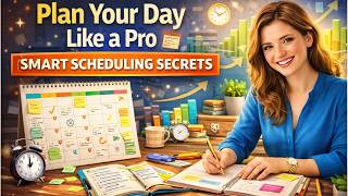 ✅Smart Planning  and Scheduling Secrets for Maximum Productivity!