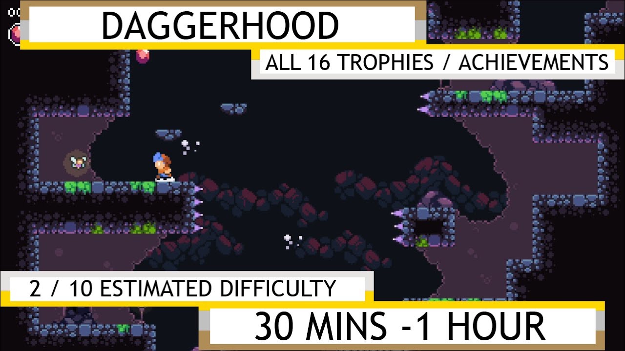 Daggerhood - Platinum Trophy / Achievement Guide 100% Walkthrough [No Commentary]