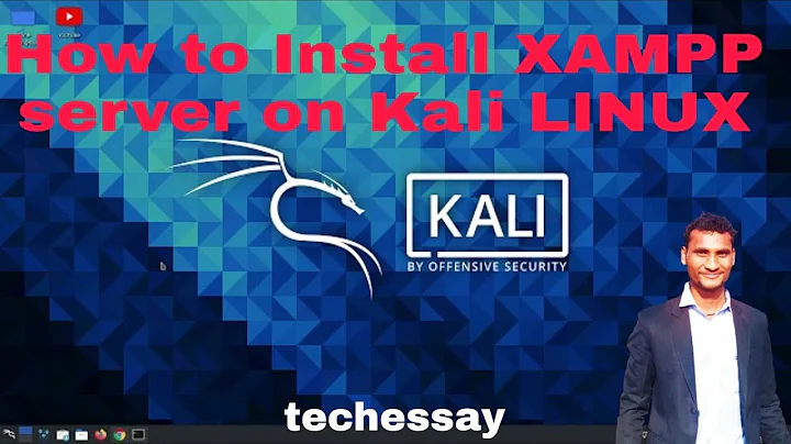 how to install xampp server in kali linux 2021 in hindi |install xampp in linux hindi video