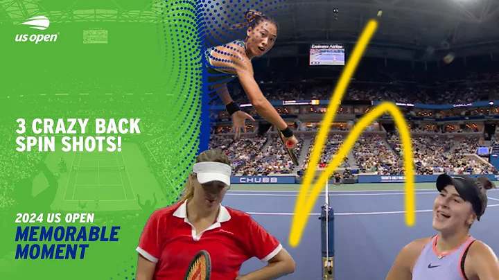 THREE Times the Ball Spun Back Over the Net in a Week! | 2024 US Open