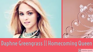 Daphne Greengrass Homecoming Queen