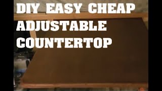 Slide Out Table Top Sprinter Rv Install Under Bed. Adjustable Countertop Space On Demand.