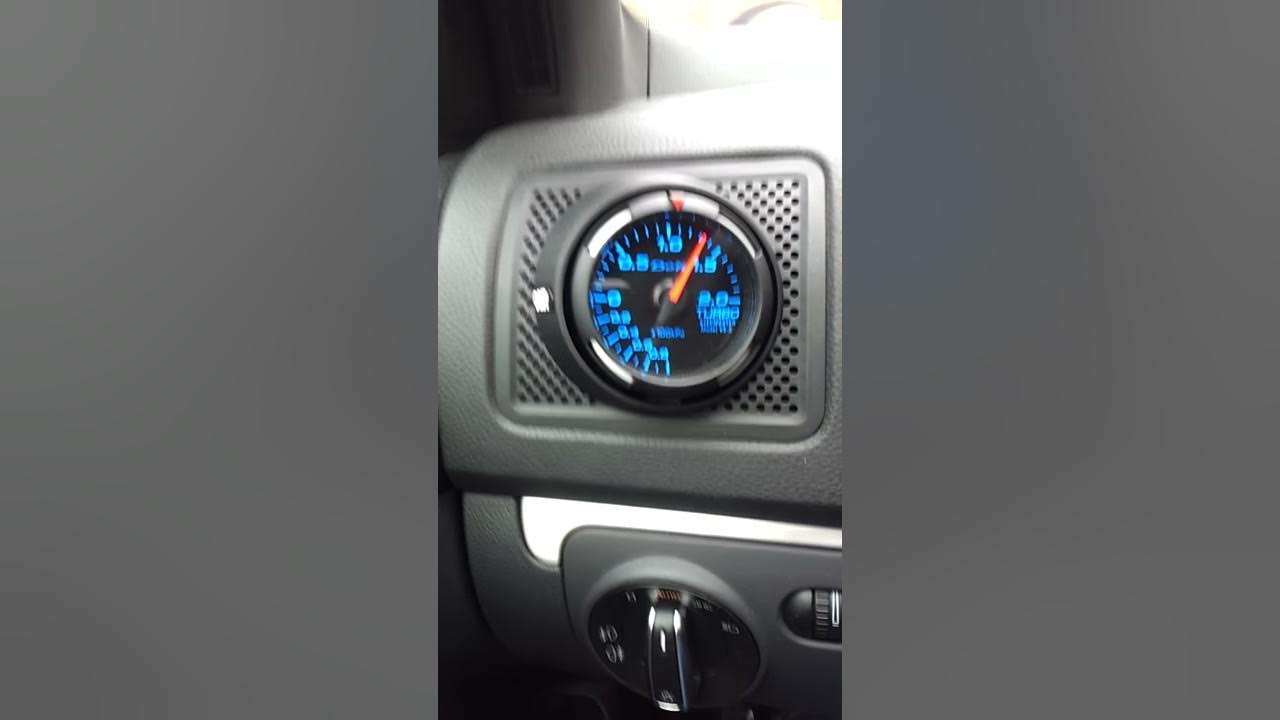 MK5 GTI Boost gauge YouTube