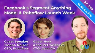 Facebook's Segment Anything Model & Roboflow Launch Week - OpenCV Live Ep. 99