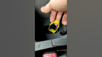 Citroen C5 X7 Emergency release of electric handbrake