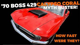 1970 Boss 429 Myths Busted! The truth about Ford's Shotgun-powered Mustang.