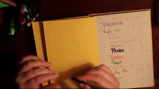 Testing pens and talking about podcasts (soft spoken, writing, pencil sharpening) screenshot 2