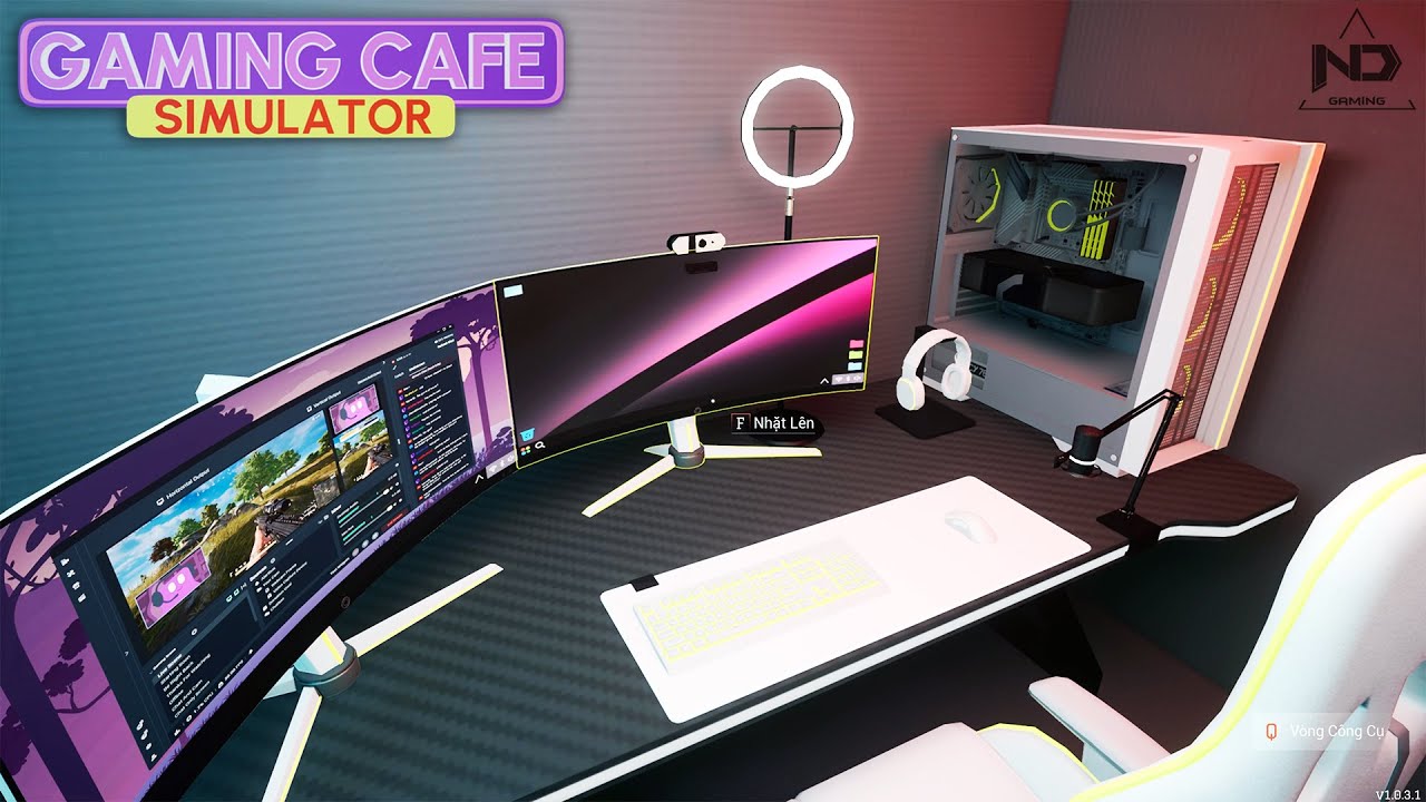 Gaming Cafe Simulator #6 - Khai Trương Phòng Dành Cho Streamer Siêu ...