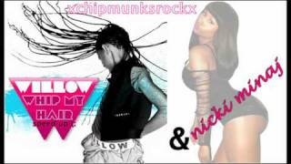 Willow Smith Ft.Nicki Minaj - Whip My Hair - Speed Up [ HQ ].