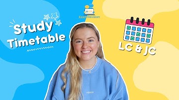 How to Create the PERFECT Study Timetable for LC & JC📈📚🎒