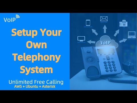 Setup voip server : How to setup a voip phone system | Setup Asterisk with UBUNTU & AWS | SIP Server