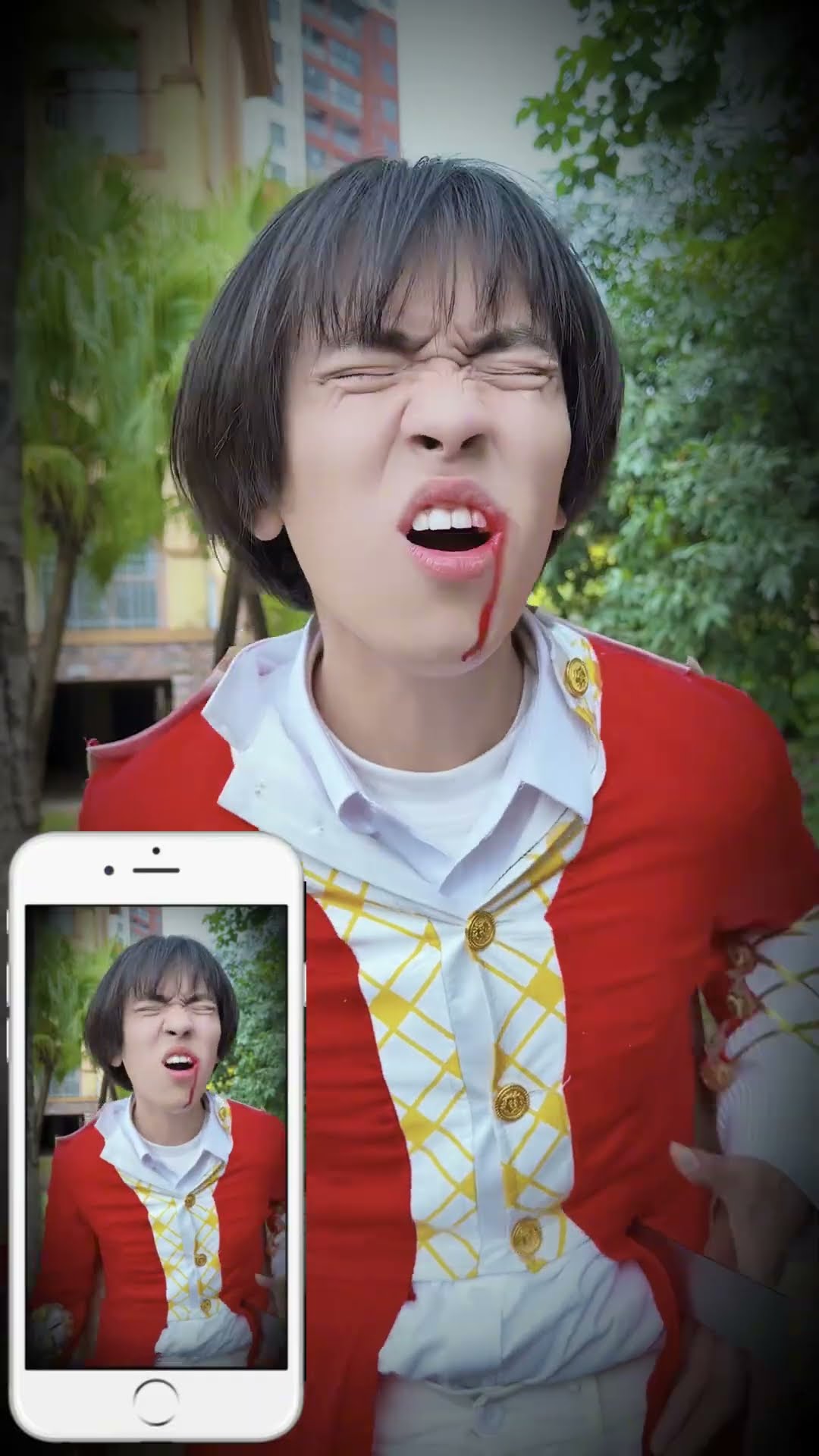绿幕的揭秘#short #angel #clown