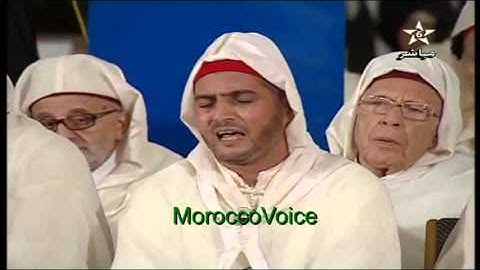 الشيخ العيون الكوشي و تلاوة مغربية  الدروس الحسنية 2011‎