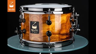 Seven Six Drum Company's 6.5x10 Canarywood Utility/Side Popcorn Snare Drum