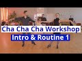 Cha Cha Cha Basic Routines Workshop 1 | demo by Edgars Linis - Eliza Ancane