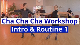 Cha Cha Cha Basic Routines Workshop 1 | demo by Edgars Linis  Eliza Ancane