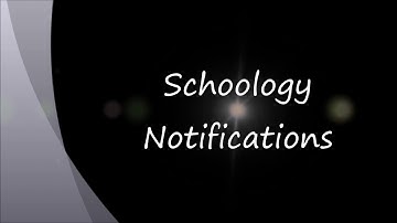 Schoology Notifications