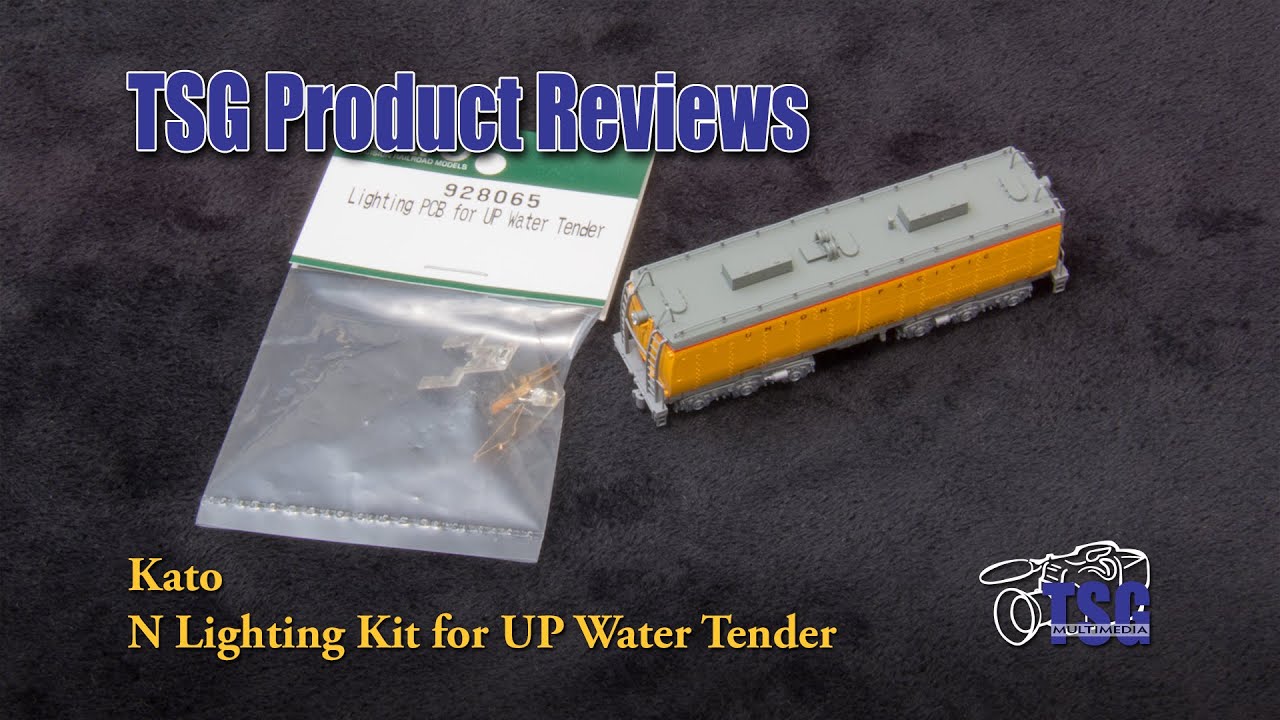 N Scale Lighting Kit UP 844 Tender Kato Product Review YouTube