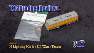 N Scale Lighting Kit UP 844 Tender Kato Product Review