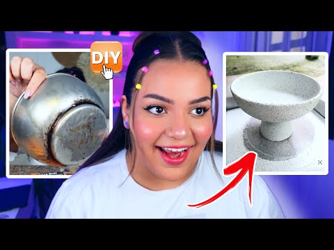 صنعت اغلى ديكورات البيت بأرخص سعر HOME ACCESSORIES DIY يسرا مختار