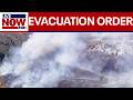 Evacuation orders issued after wildfire in Simi Valley