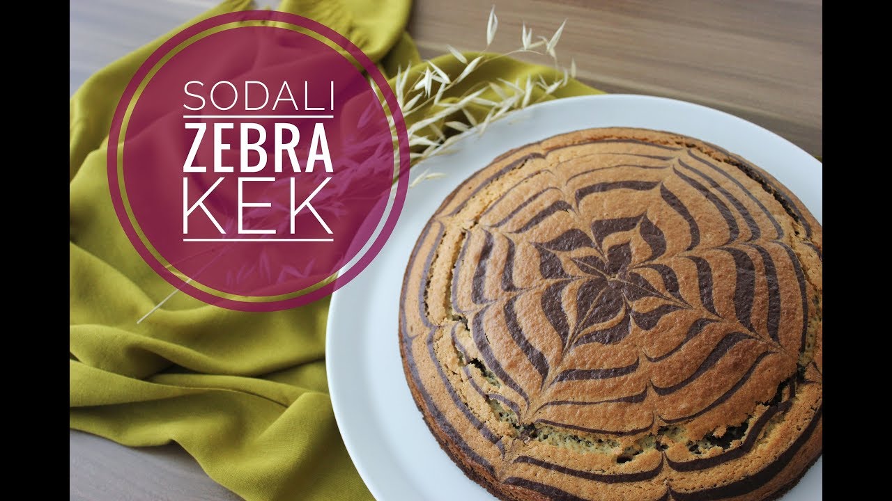 ZEBRA KEK TARİFİ NASIL YAPILIR ( SODALI ZEBRA KEK ) YouTube