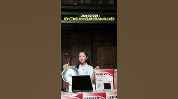 BẾP TỪ ĐƠN GERMAN GM128I – nhỏ gọn, thông minh, an toàn cho gian bếp Việt.