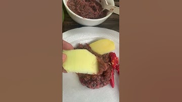 Green mango mukbang #asmr #shorts