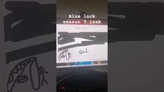 Blue lock season 3 leak