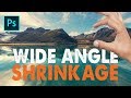 How to Fix Wide Angle Shrinkage Fast in Photoshop