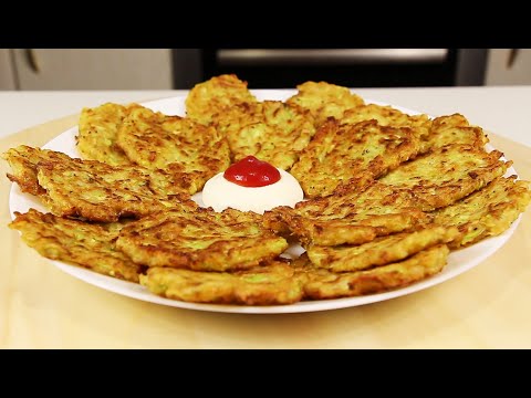 Еще Одна Идея для ПОСТА!/Постные КАБАЧКОВЫЕ ОЛАДЬИ - Нежные и Вкусные/Постное Блюдо из Кабачка/Vegan