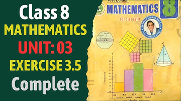 Exercise 3.5 Class 8 Sindh textbook | Class VIII Mathematics