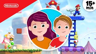 Mom and Daughter Play Nintendo Games Together  Gameplay for Kids | @playnintendo