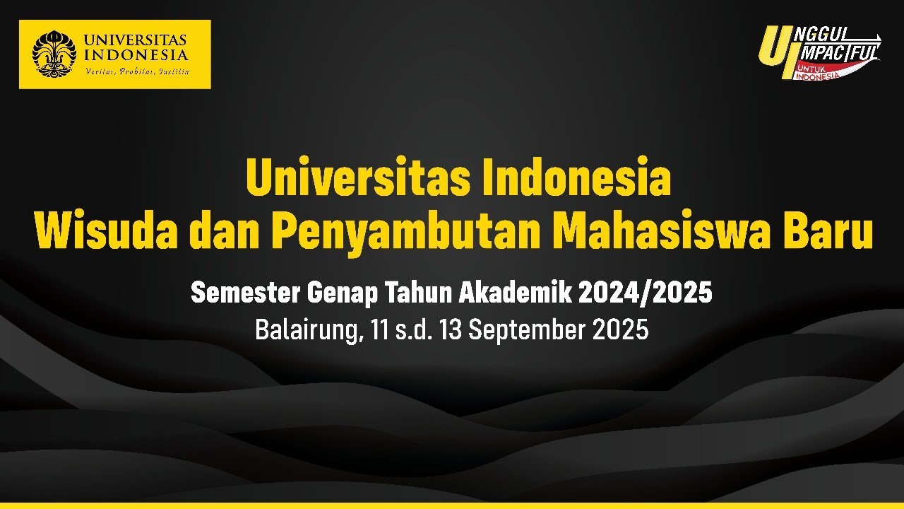 Wisuda UI Fakultas Teknik dan Psikologi