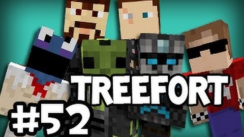Minecraft: Tree Fortress w/ Creatures - Part 52: Still Mining