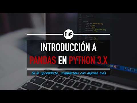Video: ¿Qué es importar pandas en Python?