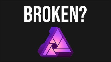 Affinity Photo BROKE! Here