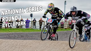 Here Wind Go Again! // 2023 BMX National Series Round 1 // Cyclopark // UK BMX Racing