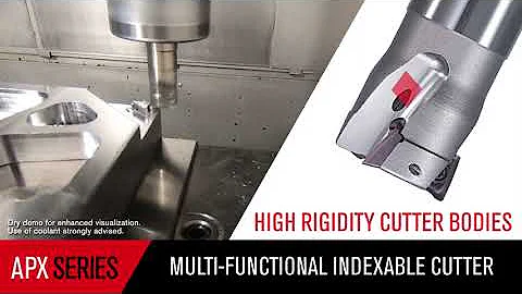 DIAEDGE APX Multi-Functional Indexable Cutters