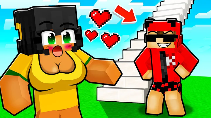 Minecraft NOOB vs PRO: Longest Staircase Build Challenge