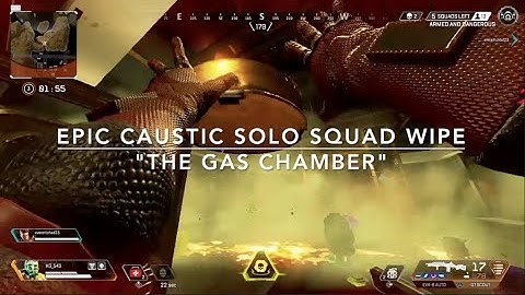 Apex Legends - Epic Gas Chamber Squad Wipe in the Loot Vault