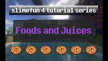 SlimeFun 4 Tutorial Ep 18 - Foods and Juices
