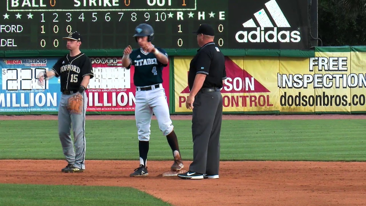 The Citadel Baseball vs Wofford 5/4/2019 citadella clubhouse