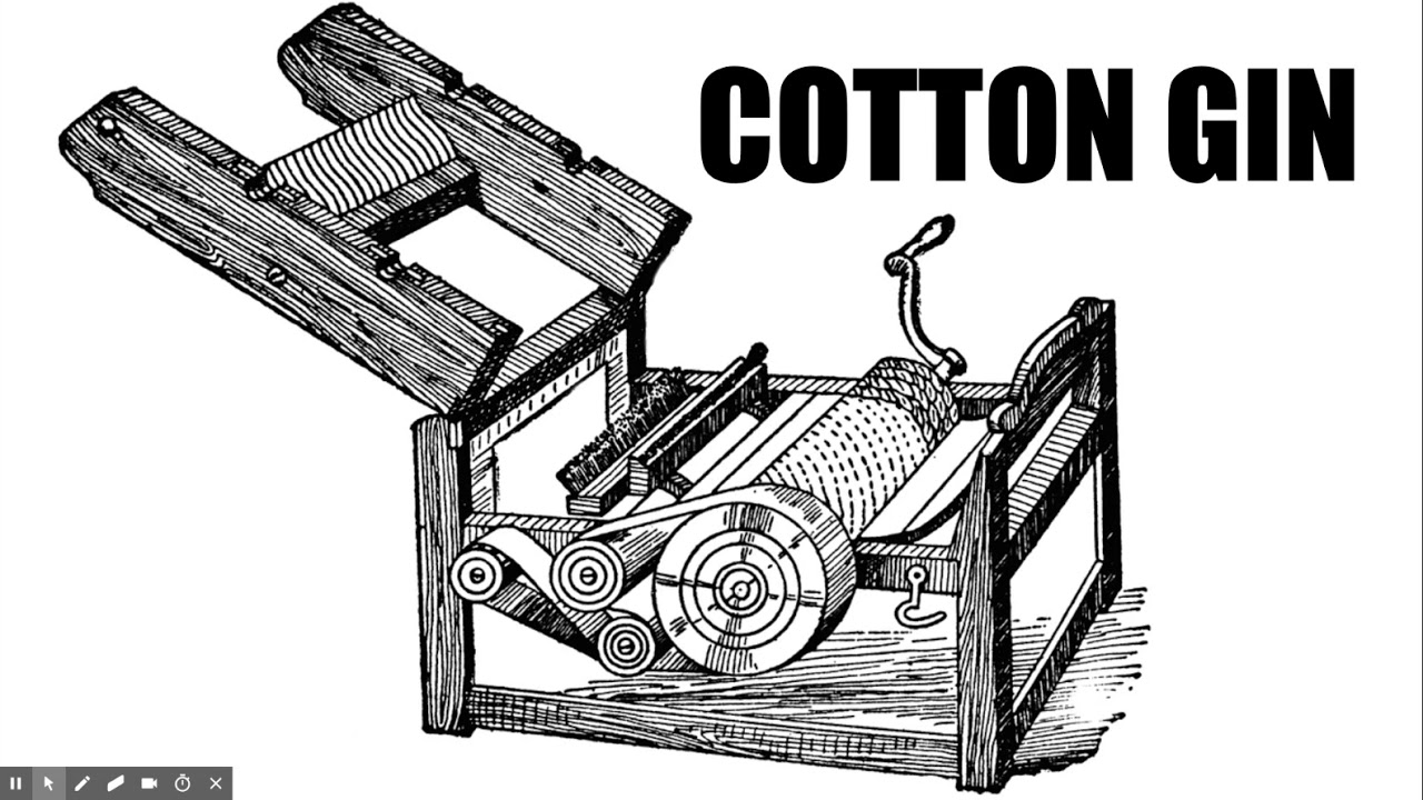 Cotton Gin & Plantation System.