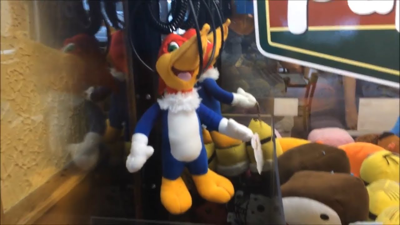 18 INSANE LICENSED PLUSH WINS AT ONE CLAW MACHINE!! - YouTube