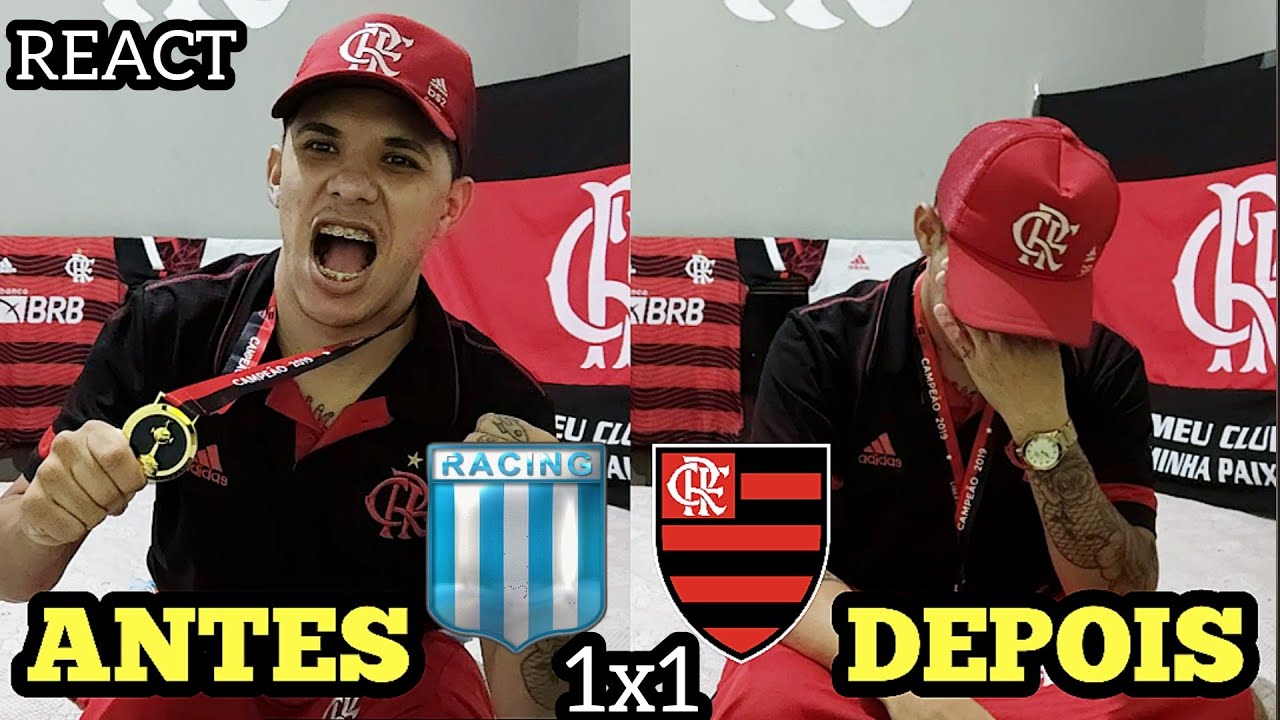 REACT: RACING 1X1 FLAMENGO Melhores Momentos e Gols. - YouTube