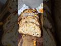 Cheddar and onion sourdough bread