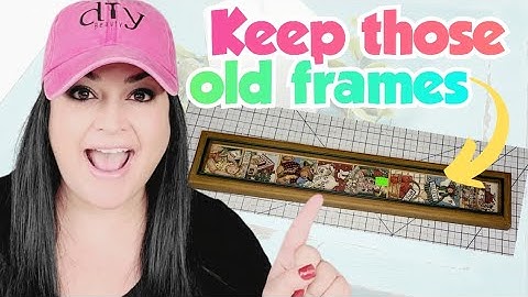 BRILLIANT DIY Crafts Using Old Picture Frames perfect for Spring and Summer